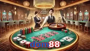 Casino Trực Tuyến Trò Chơi Được Yêu Thích Tại dom88